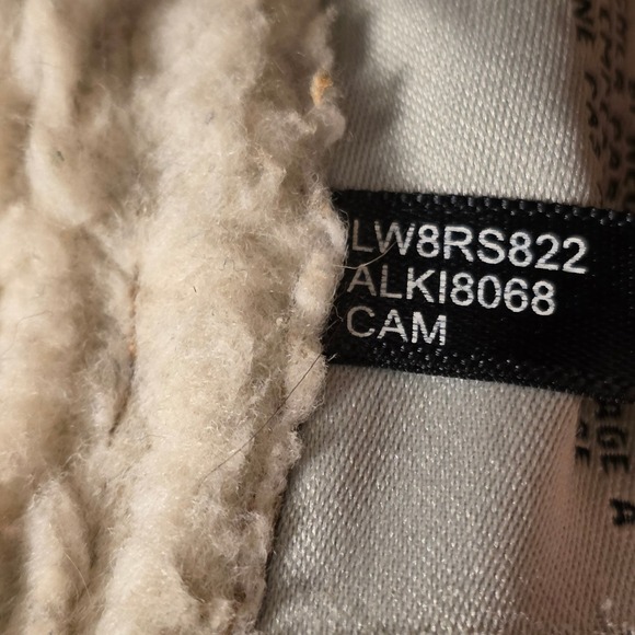 Levi's Mens XL Faux Suede Sherpa Collar Bomber Jacket Winter Coat - Picture 8 of 9